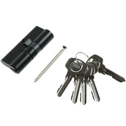 Cilindru siguranta Yale 600, alama, negru, 5 chei, 30 x 40 mm