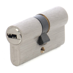 Cilindru siguranta Yale, nichelat, 5 chei amprentate, 30 x 30 mm