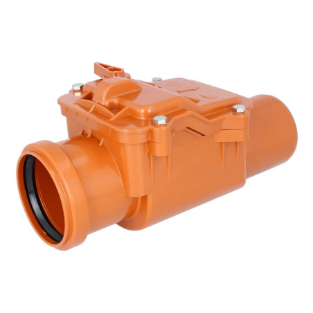 Clapeta PVC sens unic, cu inel, D 125 mm