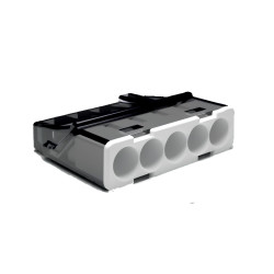 Clema derivatie Gerkon GCD2.5x5, 5 fire, 0.2 - 2.5 mmp, set 10 bucati