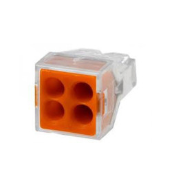 Clema montaj SMK 773-324, orange, 4 buc