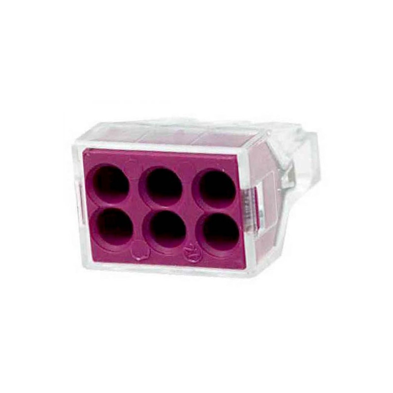 Clema montaj SMK 773-326, violet, 4 buc