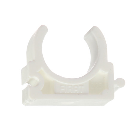 Clema suport teava PPR D 32 mm, alb