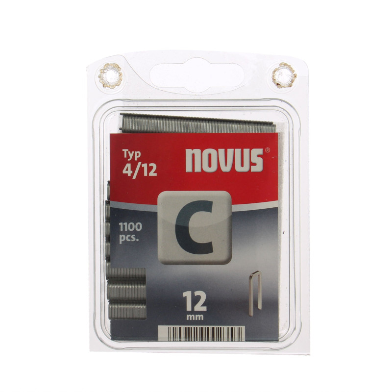 Cleme inguste, Novus C 4, 12 mm, set 1100 bucati