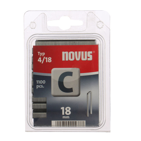 Cleme inguste, Novus C 4, 18 mm, set 1100 bucati