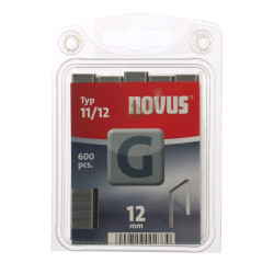 Cleme plate, Novus G 11, 12 mm, set 600 bucati