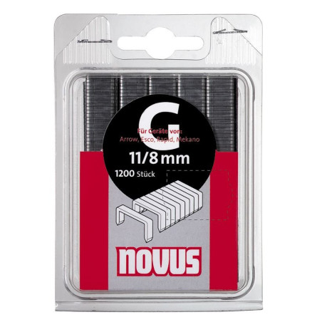 Cleme plate, Novus G 11, 8 mm, set 1200 bucati