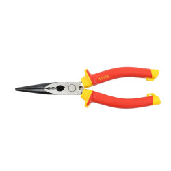 Cleste patent cu varf lung, Holzer VDE584C1, izolat la 1000 V, 200 mm